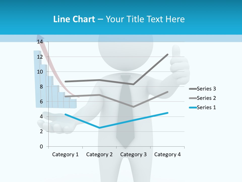 A Person In A Tie Giving A Thumbs Up PowerPoint Template