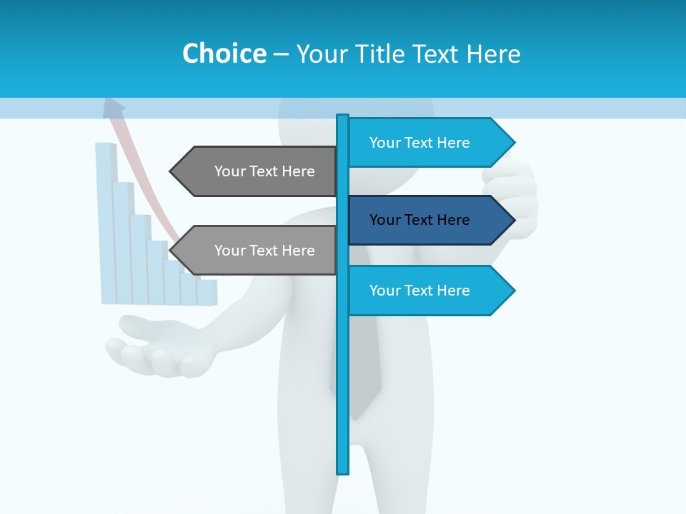 A Person In A Tie Giving A Thumbs Up PowerPoint Template