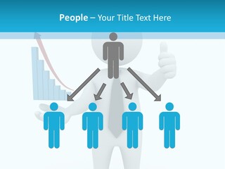 A Person In A Tie Giving A Thumbs Up PowerPoint Template