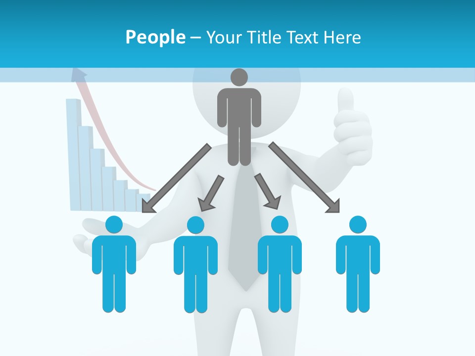 A Person In A Tie Giving A Thumbs Up PowerPoint Template