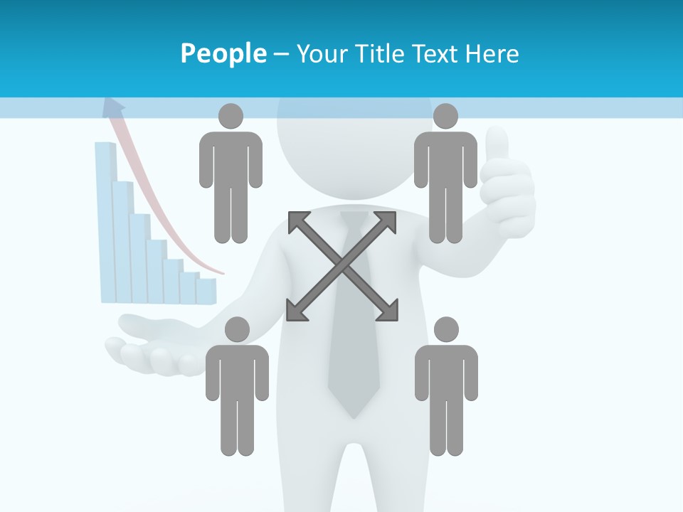 A Person In A Tie Giving A Thumbs Up PowerPoint Template