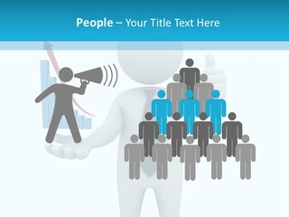 A Person In A Tie Giving A Thumbs Up PowerPoint Template