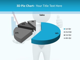 A Person In A Tie Giving A Thumbs Up PowerPoint Template