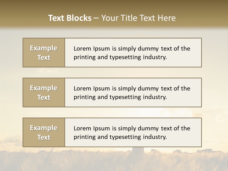 A Person Standing In A Field With Their Arms Outstretched PowerPoint Template
