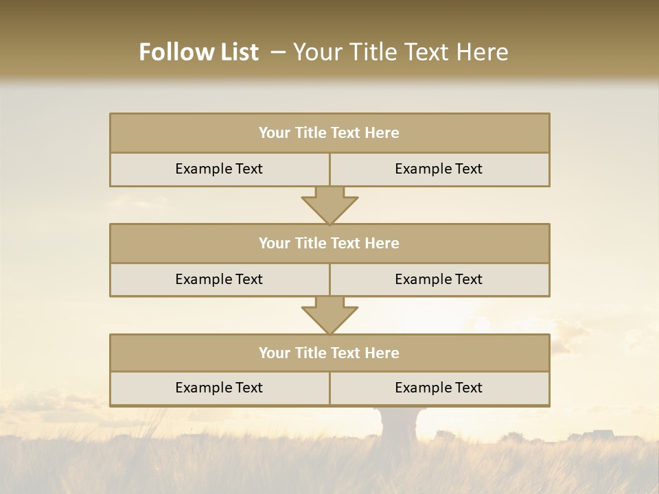A Person Standing In A Field With Their Arms Outstretched PowerPoint Template