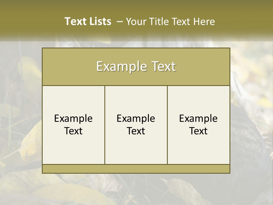 A Cat Laying On The Ground Next To A Tree PowerPoint Template