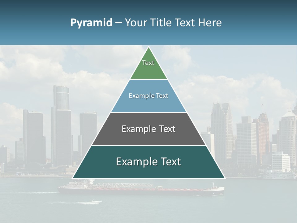 A Large Boat In A Large Body Of Water PowerPoint Template