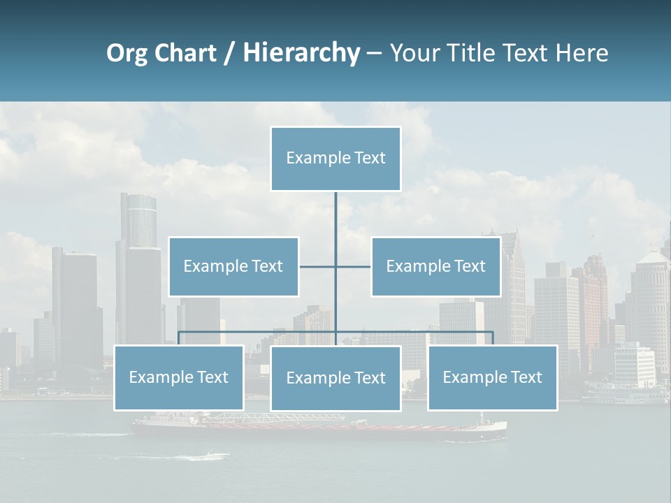A Large Boat In A Large Body Of Water PowerPoint Template