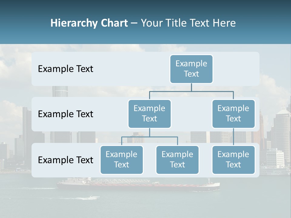 A Large Boat In A Large Body Of Water PowerPoint Template