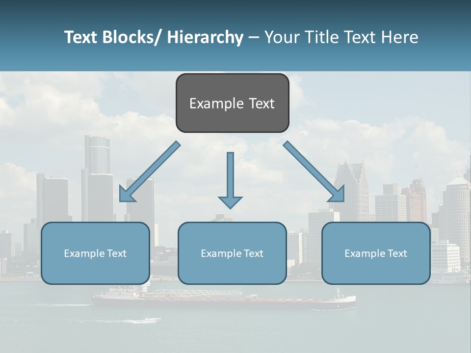 A Large Boat In A Large Body Of Water PowerPoint Template