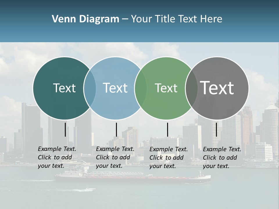 A Large Boat In A Large Body Of Water PowerPoint Template