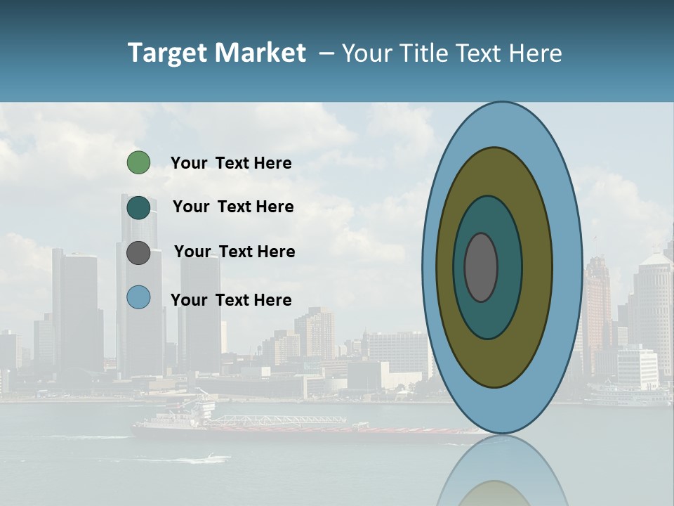 A Large Boat In A Large Body Of Water PowerPoint Template