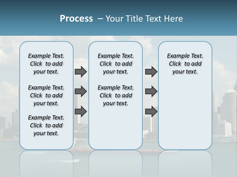 A Large Boat In A Large Body Of Water PowerPoint Template
