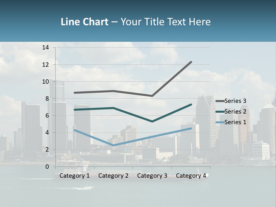 A Large Boat In A Large Body Of Water PowerPoint Template