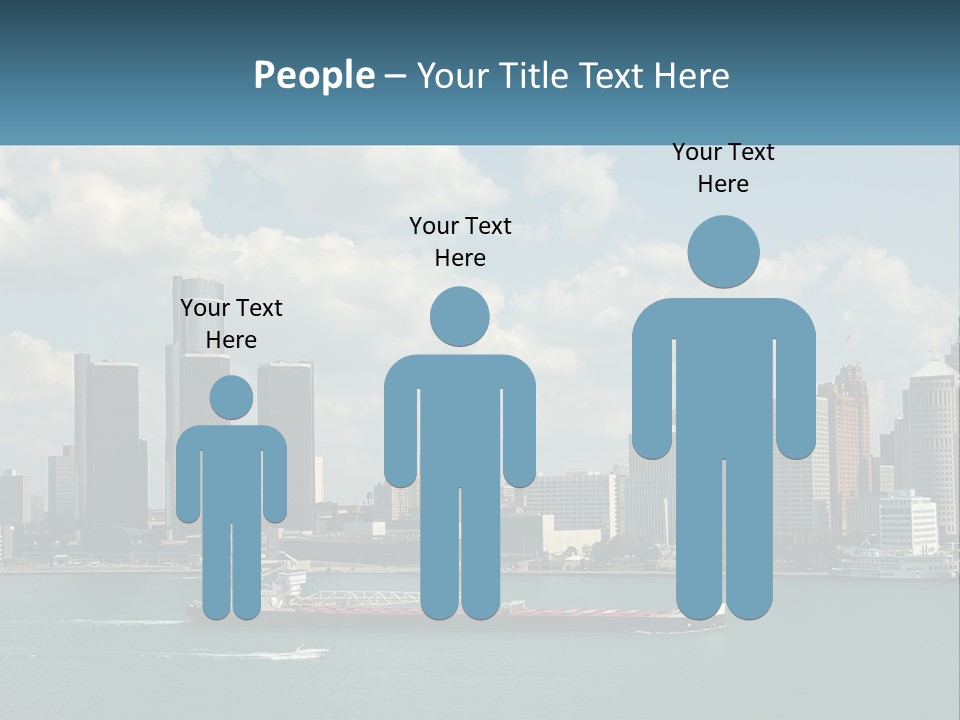 A Large Boat In A Large Body Of Water PowerPoint Template