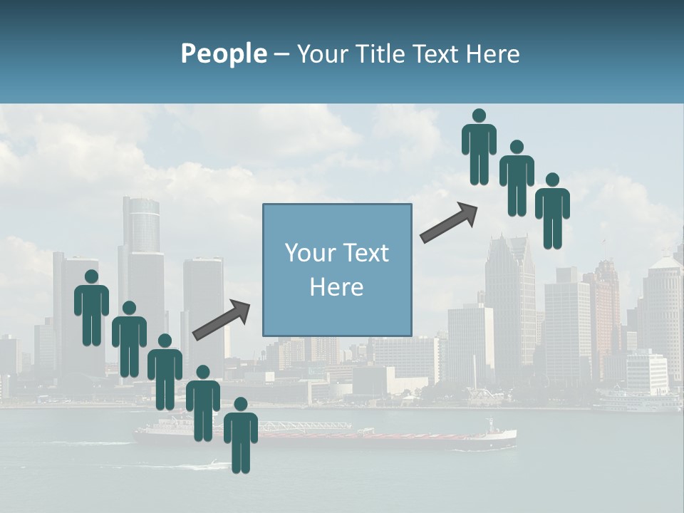 A Large Boat In A Large Body Of Water PowerPoint Template