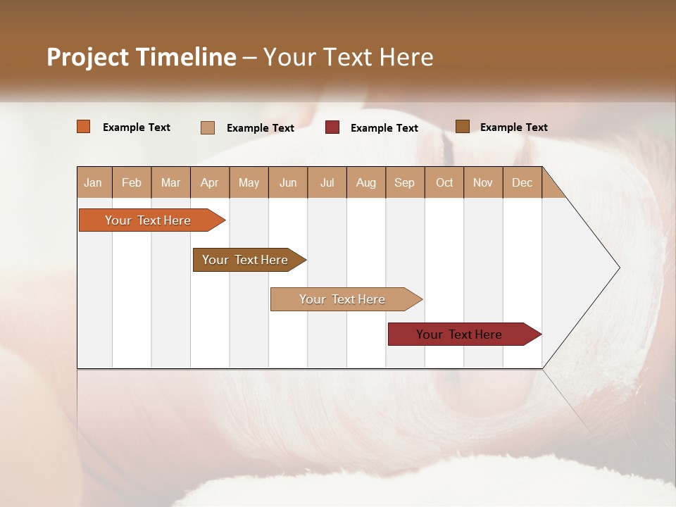 A Woman Getting A Facial Mask On Her Face PowerPoint Template