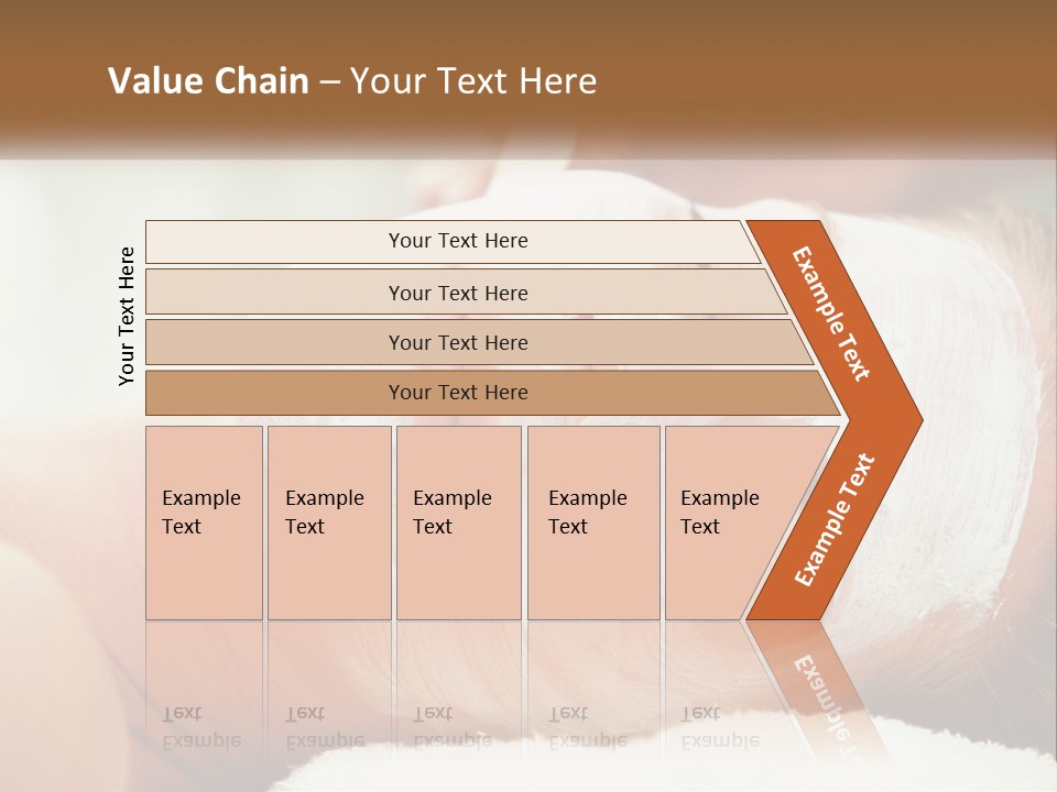 A Woman Getting A Facial Mask On Her Face PowerPoint Template