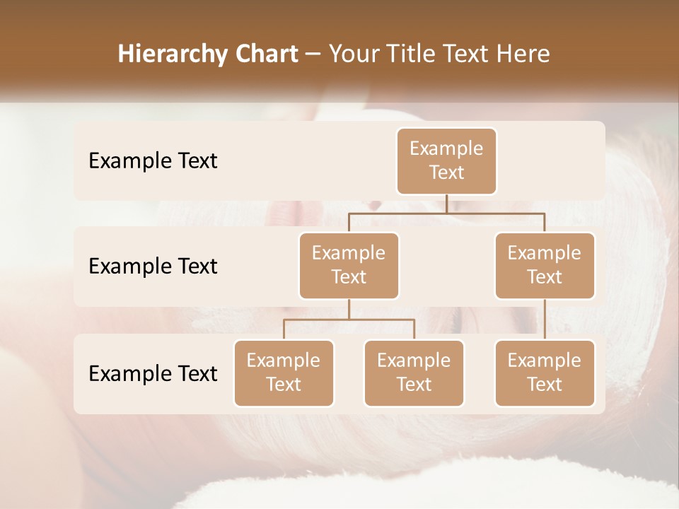 A Woman Getting A Facial Mask On Her Face PowerPoint Template