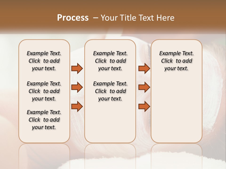 A Woman Getting A Facial Mask On Her Face PowerPoint Template