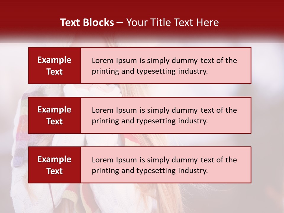 A Woman Wearing A Hat And Gloves With Her Hands In Her Mouth PowerPoint Template
