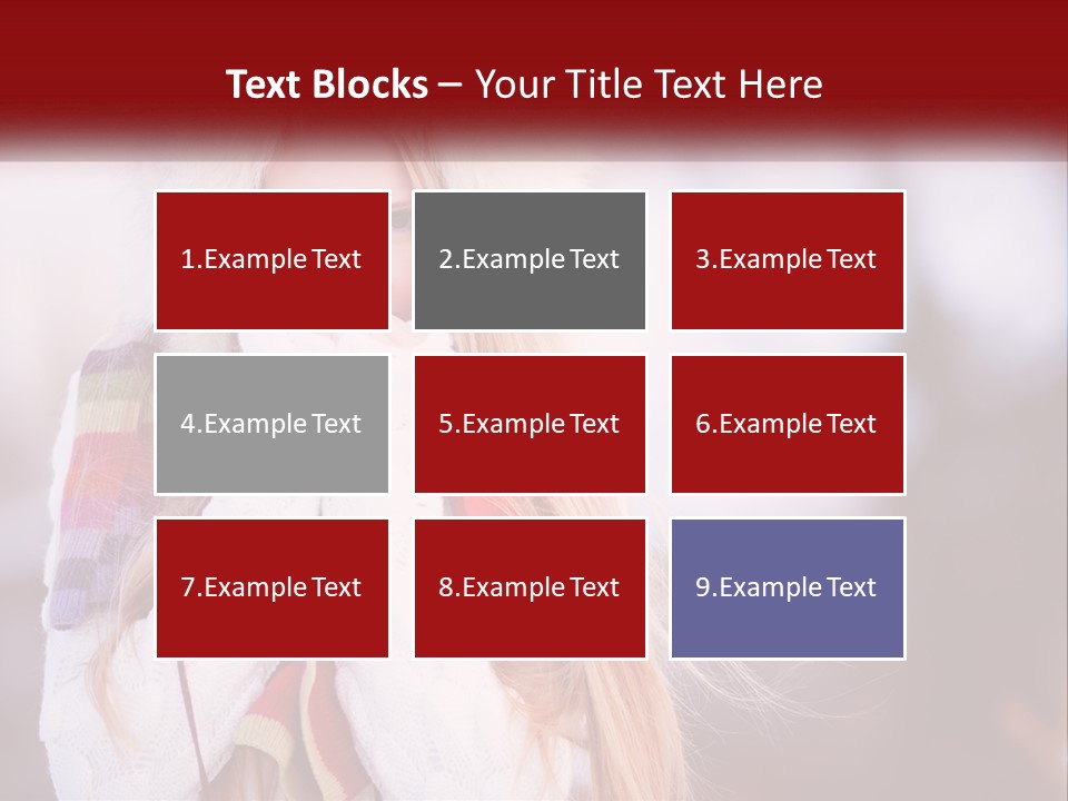 A Woman Wearing A Hat And Gloves With Her Hands In Her Mouth PowerPoint Template