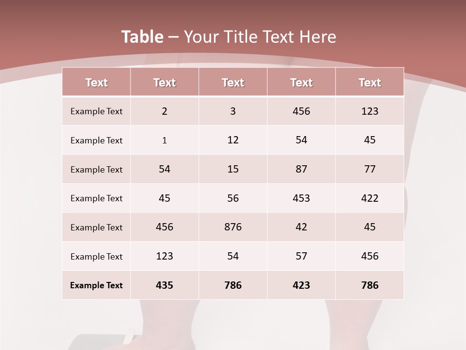 A Fat Woman Standing On Top Of A Scale PowerPoint Template