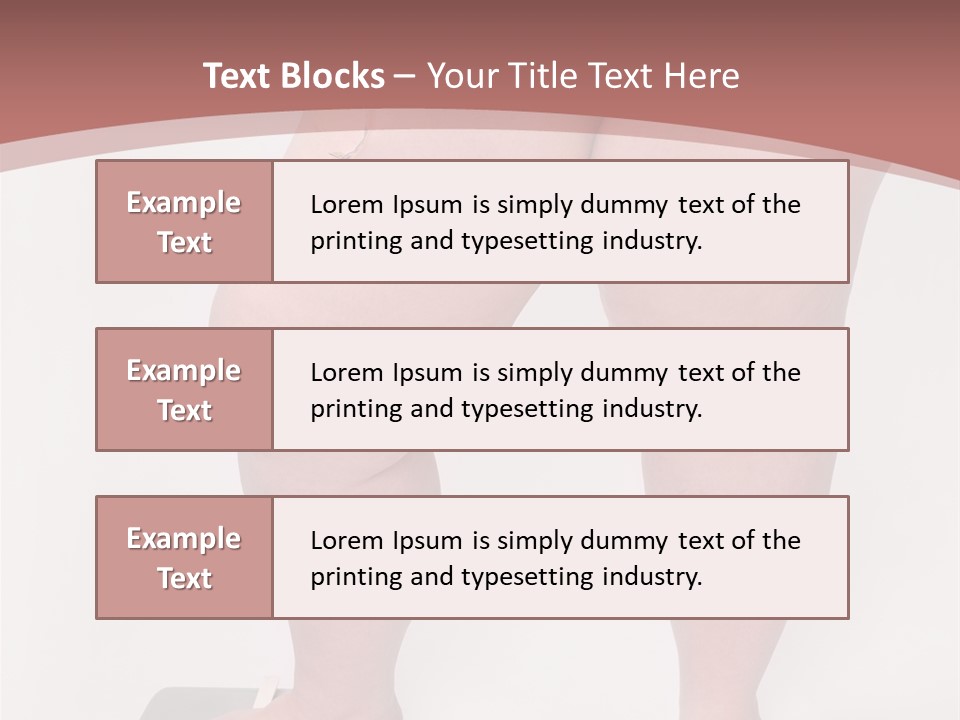 A Fat Woman Standing On Top Of A Scale PowerPoint Template