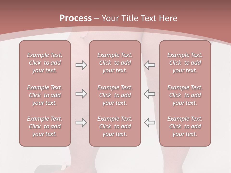 A Fat Woman Standing On Top Of A Scale PowerPoint Template