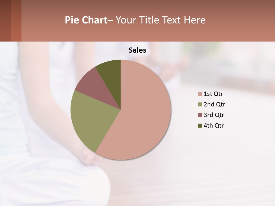 A Group Of People Sitting In A Yoga Position PowerPoint Template