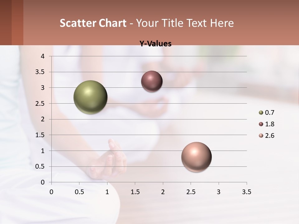 A Group Of People Sitting In A Yoga Position PowerPoint Template