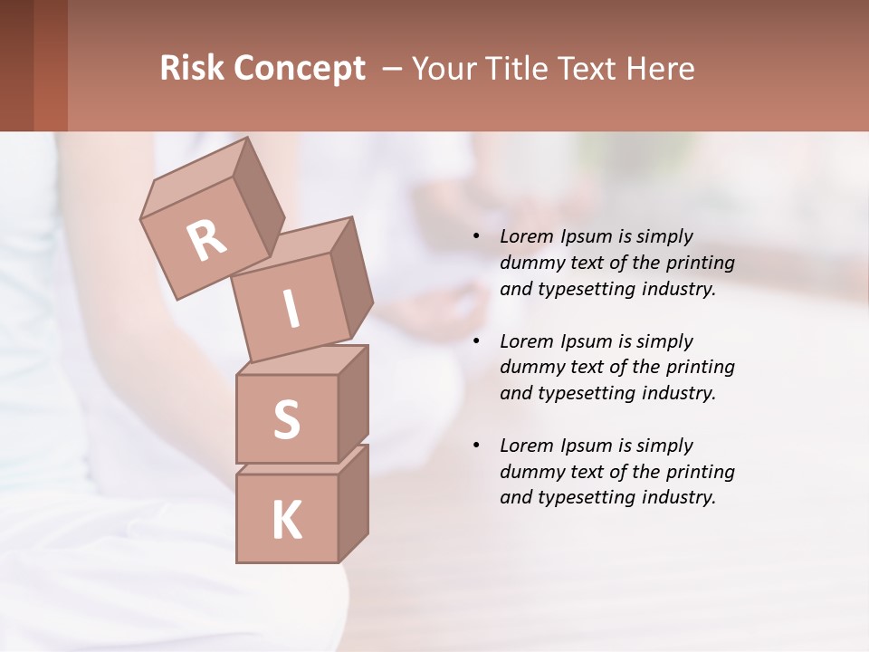 A Group Of People Sitting In A Yoga Position PowerPoint Template