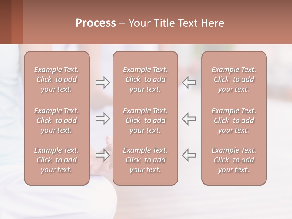A Group Of People Sitting In A Yoga Position PowerPoint Template