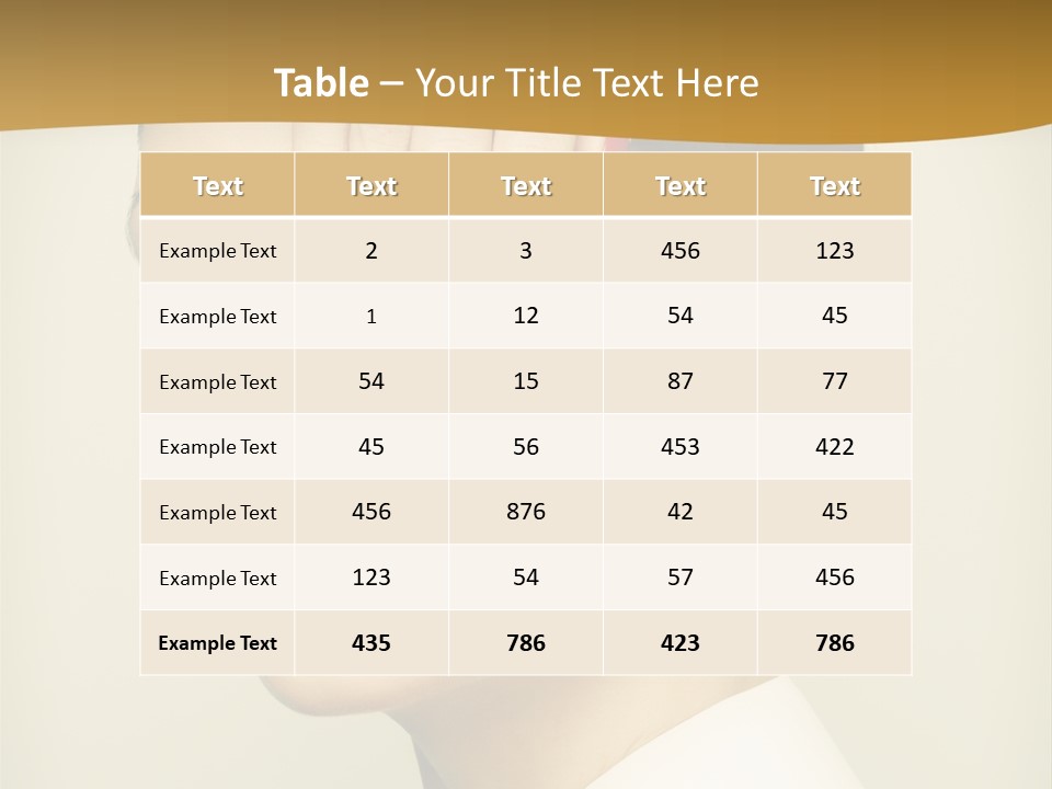 A Woman With Red Nail Polish On Her Nails PowerPoint Template