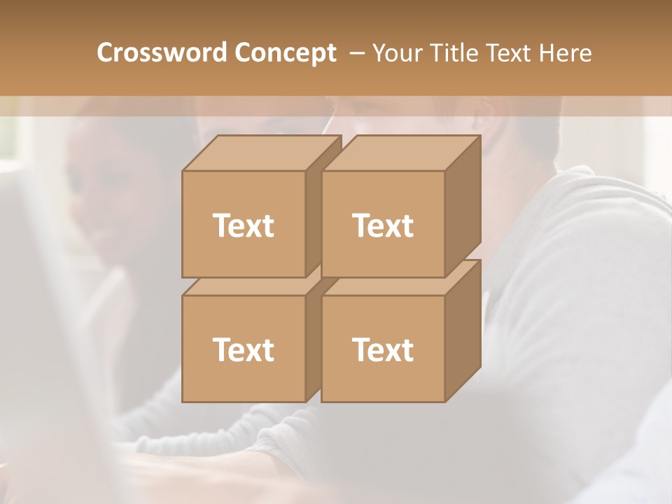 A Group Of People Sitting At A Table With Laptops PowerPoint Template