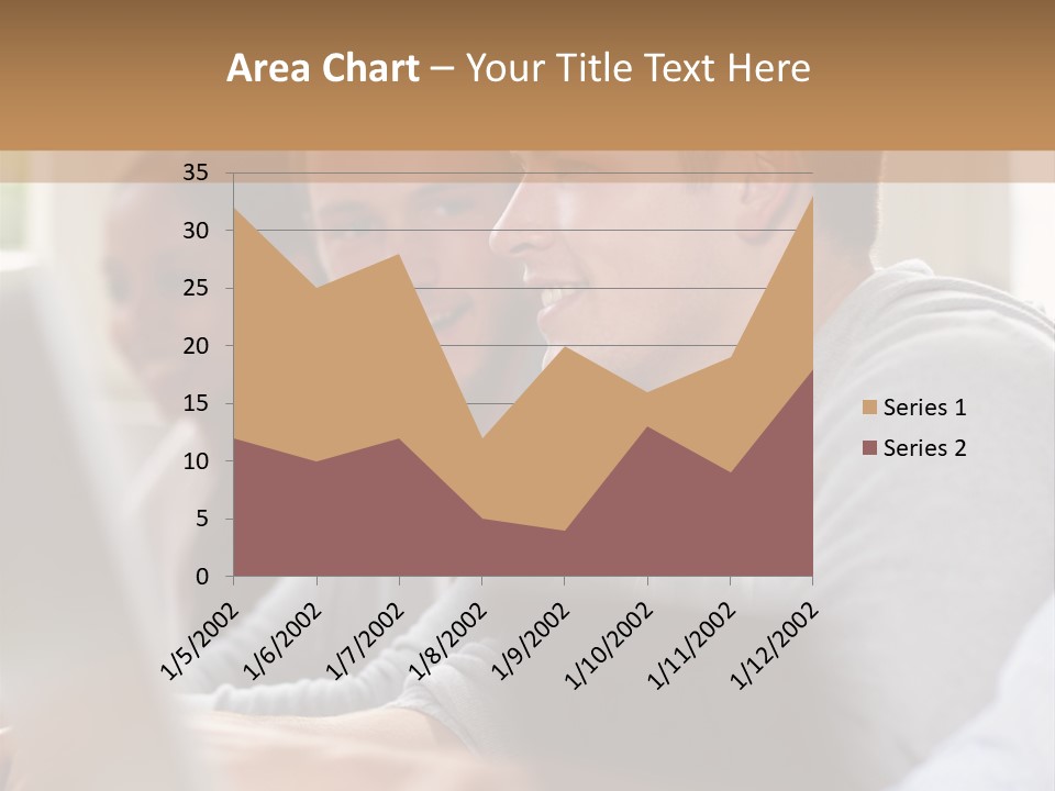 A Group Of People Sitting At A Table With Laptops PowerPoint Template