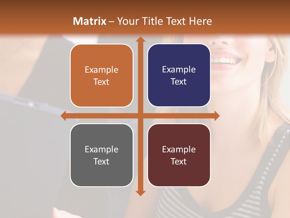 A Group Of Young People Looking At Something On A Tablet PowerPoint Template