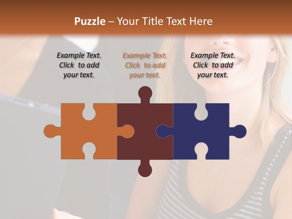 A Group Of Young People Looking At Something On A Tablet PowerPoint Template