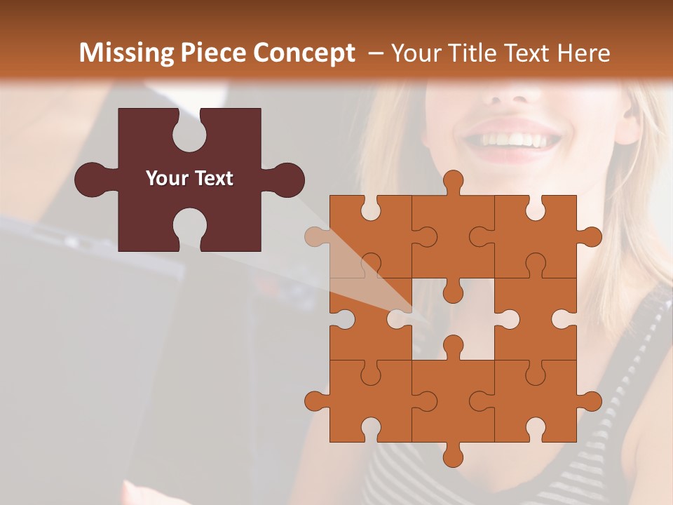 A Group Of Young People Looking At Something On A Tablet PowerPoint Template