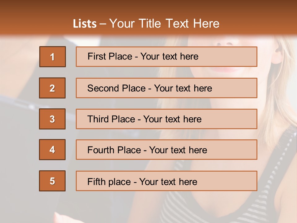 A Group Of Young People Looking At Something On A Tablet PowerPoint Template