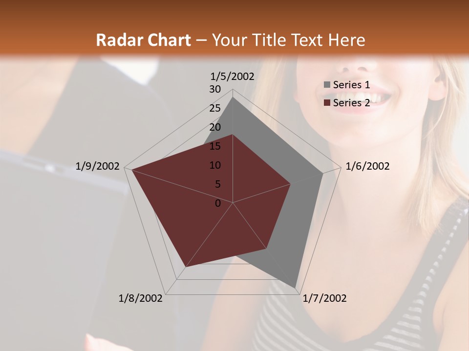 A Group Of Young People Looking At Something On A Tablet PowerPoint Template
