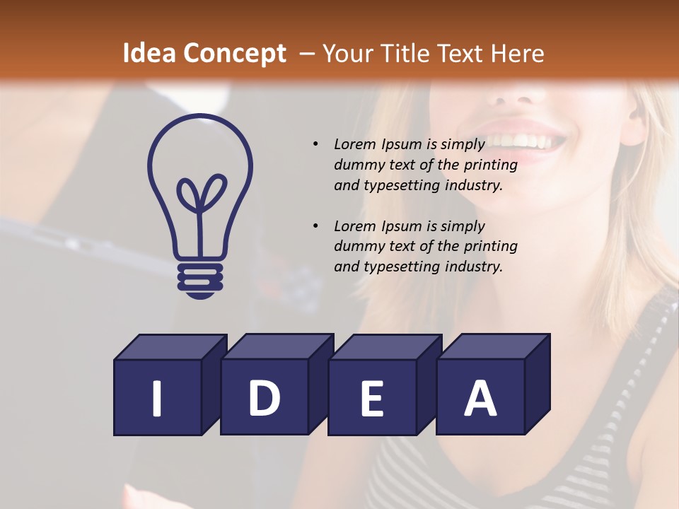 A Group Of Young People Looking At Something On A Tablet PowerPoint Template