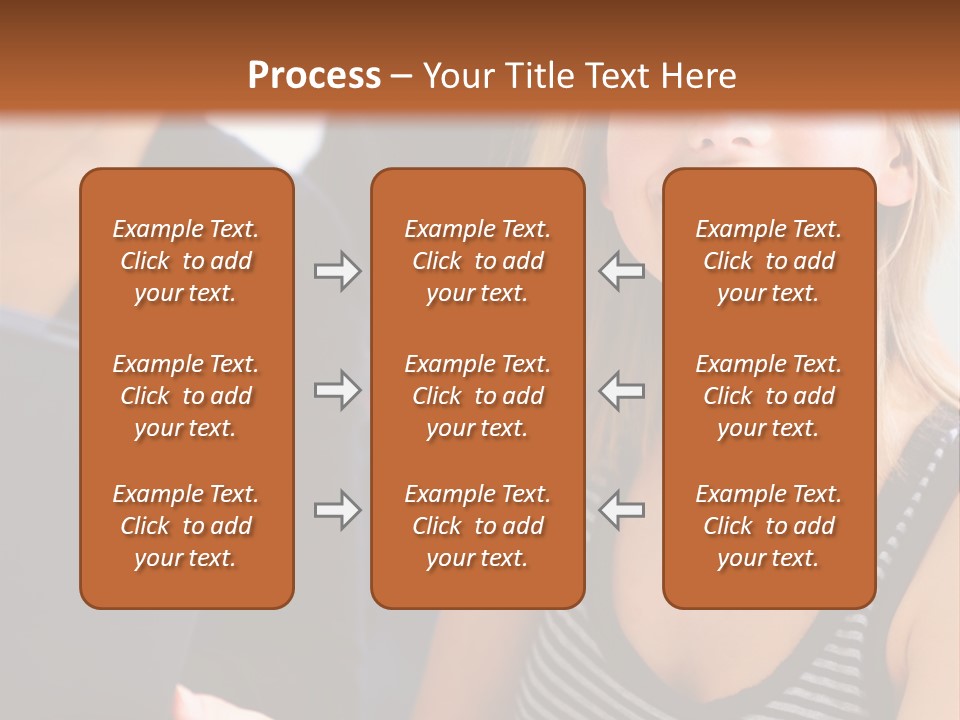 A Group Of Young People Looking At Something On A Tablet PowerPoint Template