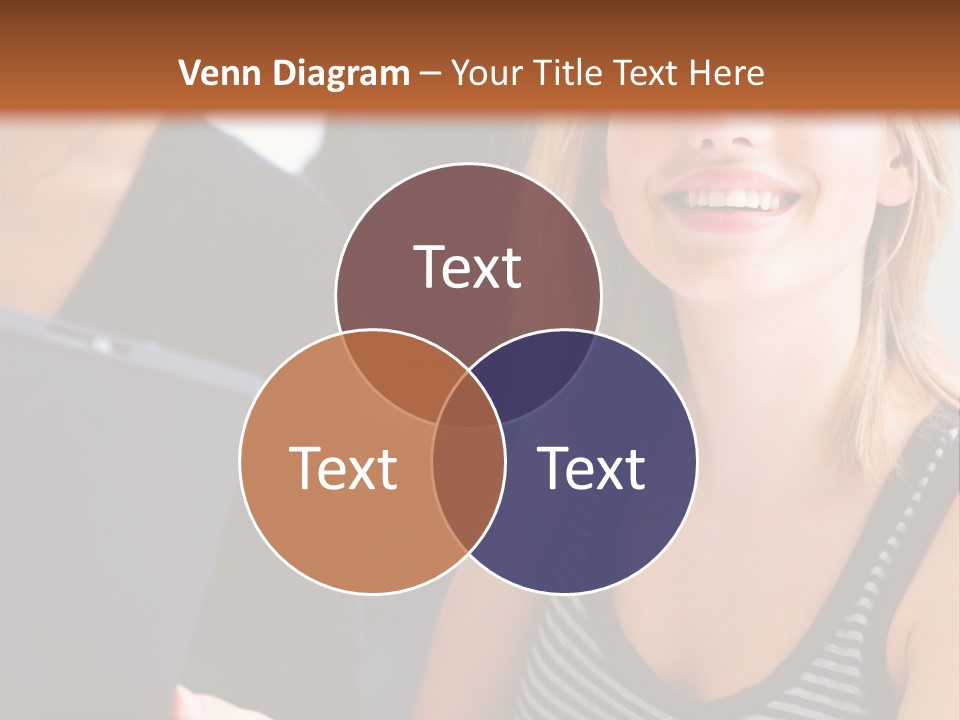 A Group Of Young People Looking At Something On A Tablet PowerPoint Template