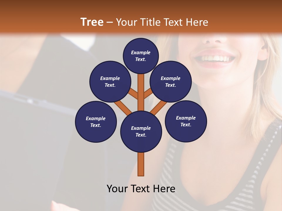 A Group Of Young People Looking At Something On A Tablet PowerPoint Template