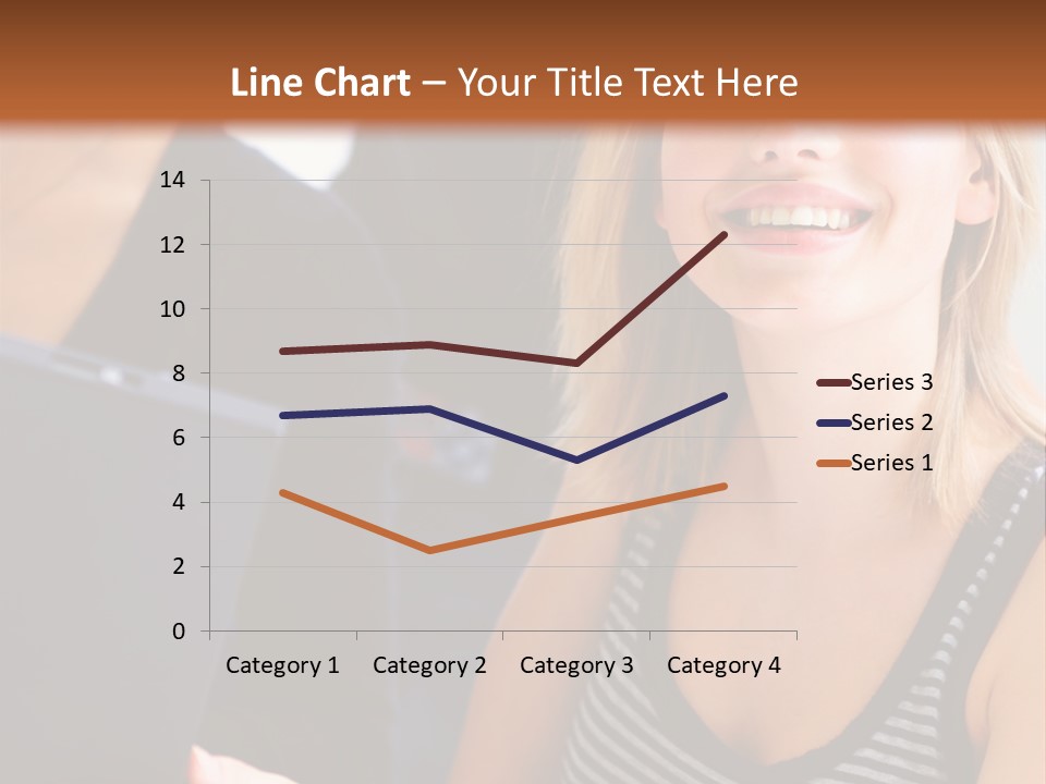 A Group Of Young People Looking At Something On A Tablet PowerPoint Template