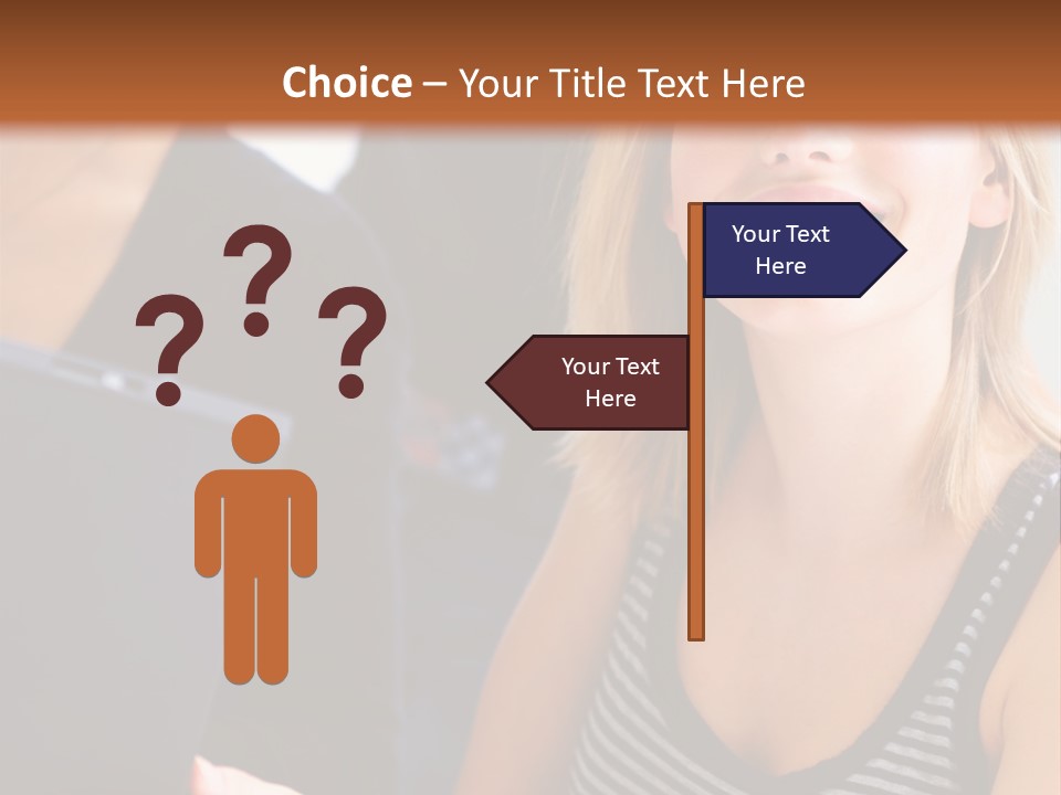 A Group Of Young People Looking At Something On A Tablet PowerPoint Template