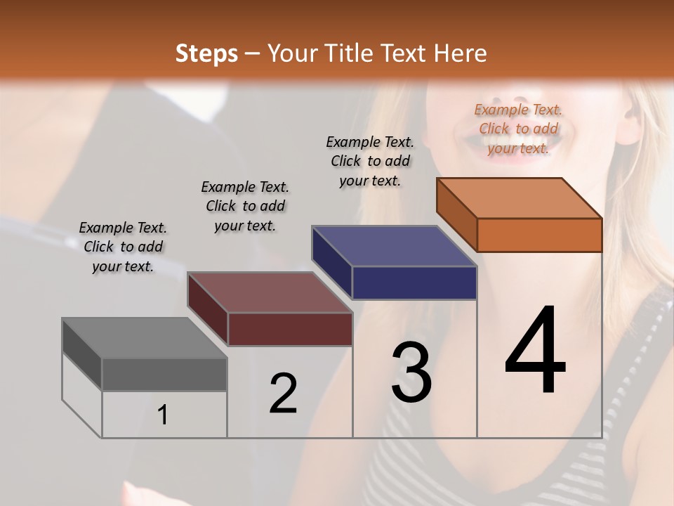 A Group Of Young People Looking At Something On A Tablet PowerPoint Template