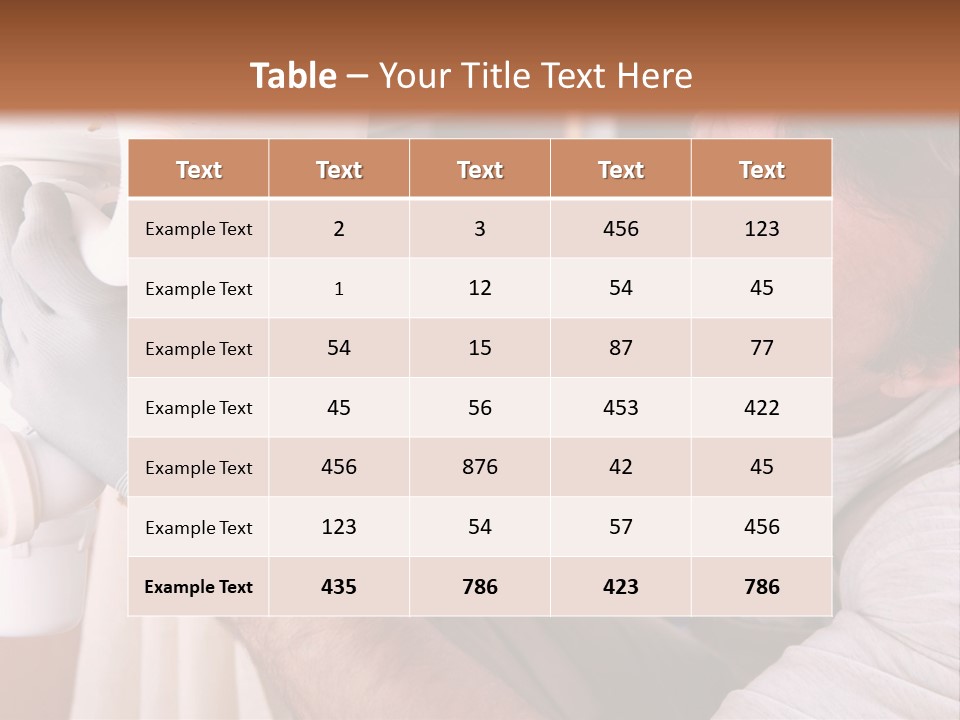 A Man Working On A Pipe In A Kitchen PowerPoint Template