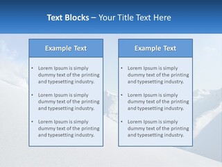 A Person Riding Skis Down A Snow Covered Slope PowerPoint Template